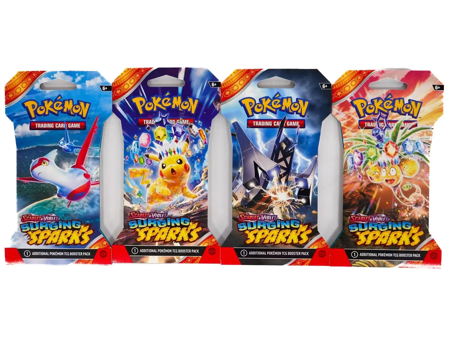 Surging Sparks Sleeved Booster Packs