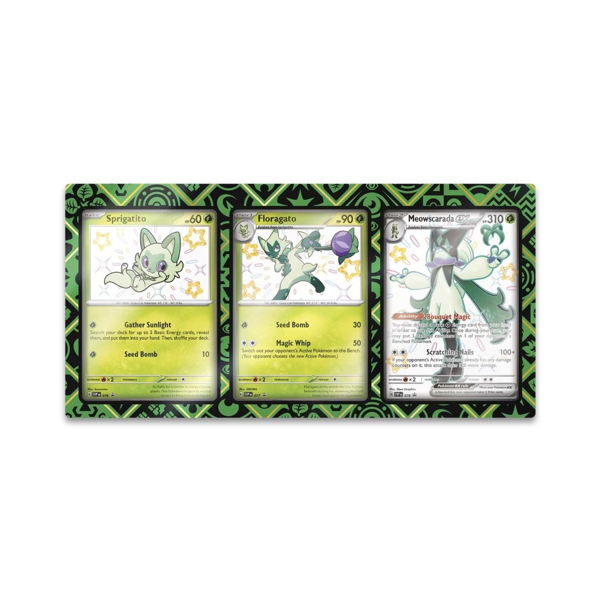 Paldean Fates Meowscarada ex Premium Collection